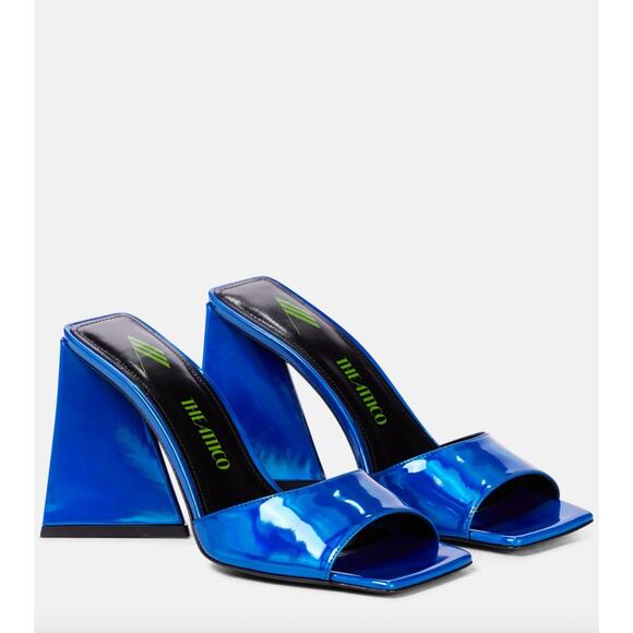 The Attico Devon Leather Sandals Mules - Picture 1 of 14